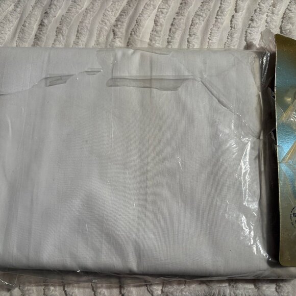 Vintage Cannon Royal Combspun Percale Full Flat Sheet + 2 Pillow Case Cotton - Picture 5 of 7